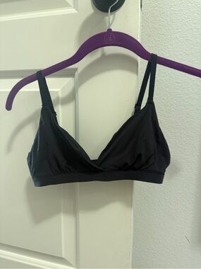 SKIMS Fits Everybody Triangle Bralette - Onyx